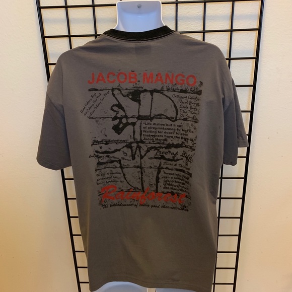 Jacob Mango Poetry Tee XL - Picture 3 of 4